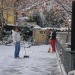 A Casa, con la neve: 
