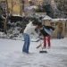 A Casa, con la neve: 